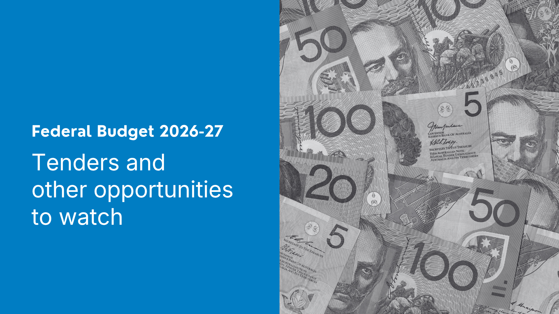 Federal Budget 2026-27: What it Means for Government Tenders, Procurement, and Supplier Opportunities in Australia